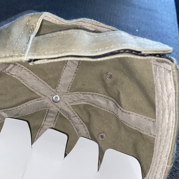 Women’s 100% cotton green khaki sip sip. Hooray hat new without tags T20 - Picture 7 of 8